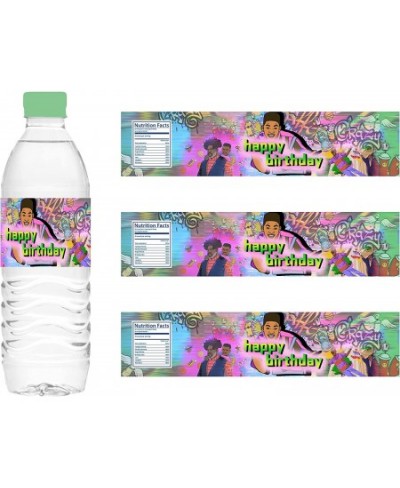 Water Bottle Labels for The Fresh Prince Party Decorations The Fresh Prince Birthday Party Stickers Supplies for Boys Girls K...