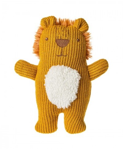 Knitted Nursery Rattle Soft Toy 7-Inches Lion $19.64 - Baby Rattles & Plush Rings