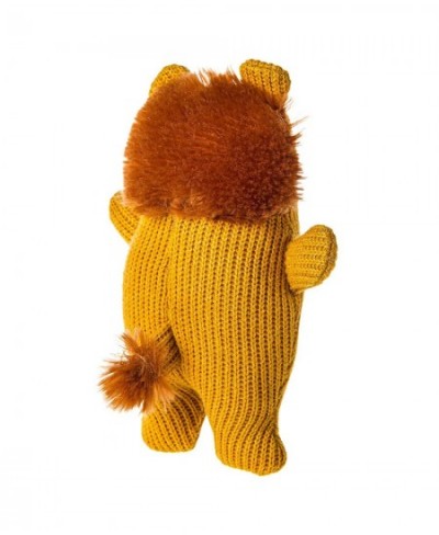 Knitted Nursery Rattle Soft Toy 7-Inches Lion $19.64 - Baby Rattles & Plush Rings