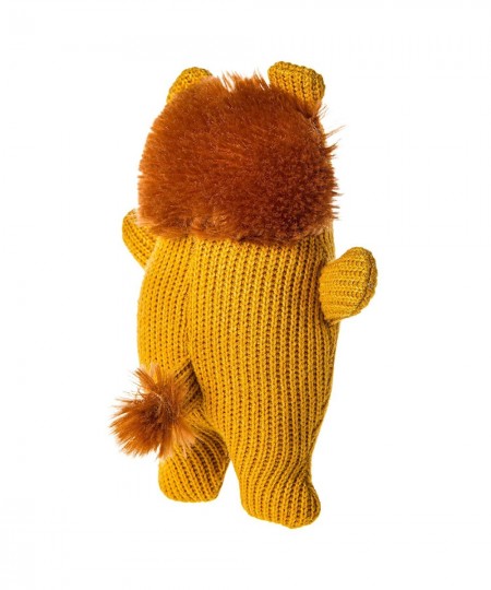 Knitted Nursery Rattle Soft Toy 7-Inches Lion $19.64 - Baby Rattles & Plush Rings