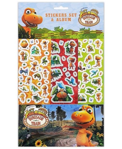 Dinosaur Train Sticker Album 6 Sheets $17.38 - Kids' Stickers