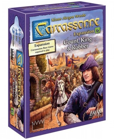 Carcassonne Count King & Robber Board Game EXPANSION 6 | Family Board Game | Board Game for Adults and Family | Strategy Boar...