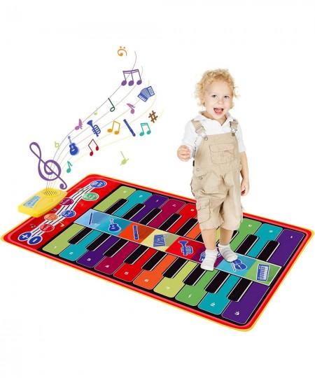 Piano Mat for Toddlers 34.6" X 23.6" Girl Toddler Toys with 28 Music Sounds Musical Toys for Toddlers Gifts for Kids Boys Gir...