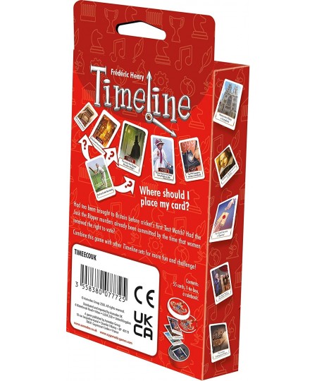 Timeline British History - Card Game $34.63 - Card Games