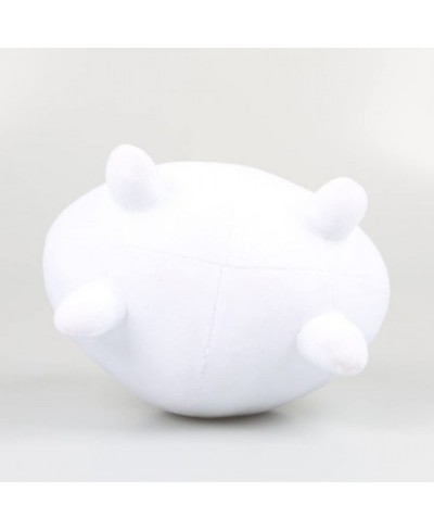 The Battle Cats Plush Battle Cat Game Peripheral Figure White Battle Cat Game Plush Toy for Kids Fans Collection Gift (7.8inc...