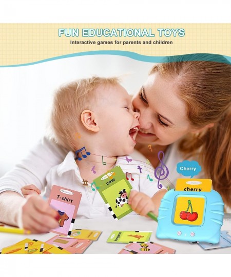 Talking Flash Cards for Toddlers 2-5 Years Educational Toddler Toys for 2 3 4 5 Year Old - Autism Sensory Toys Learning Anima...