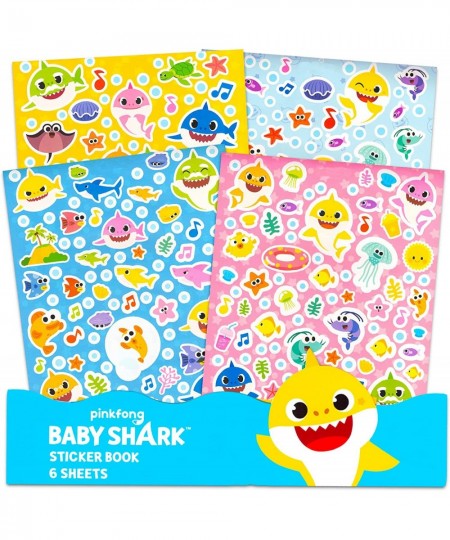 Baby Shark Stickers for Toddlers Variety Set ~ Bundle with Over 800 Baby Shark Stickers Including 3D Puffy Stickers | Baby $1...