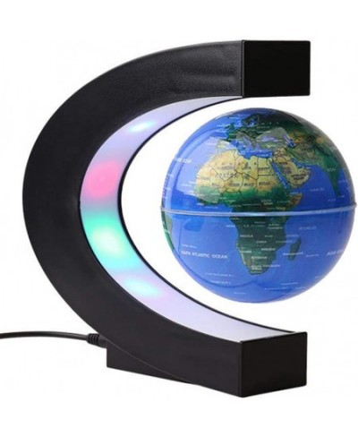 Magnetic Levitation Floating Globe World Map with C Shape Base (Blue 4" Globe) $71.48 - Geographic Globes