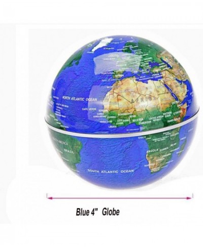 Magnetic Levitation Floating Globe World Map with C Shape Base (Blue 4" Globe) $71.48 - Geographic Globes