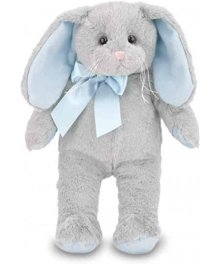 Bearington Lil Hopsy Blue and Gray Plush Stuffed Animal Bunny Rabbit 12 inches $28.63 - Stuffed Animals & Teddy Bears