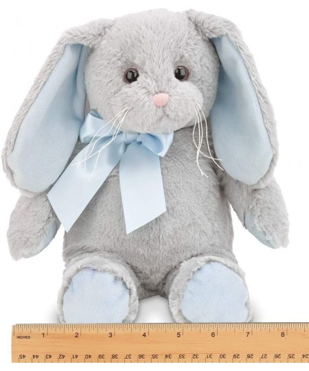 Bearington Lil Hopsy Blue and Gray Plush Stuffed Animal Bunny Rabbit 12 inches $28.63 - Stuffed Animals & Teddy Bears