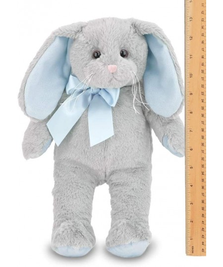 Bearington Lil Hopsy Blue and Gray Plush Stuffed Animal Bunny Rabbit 12 inches $28.63 - Stuffed Animals & Teddy Bears