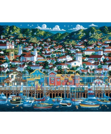 Dowdle Jigsaw Puzzle - Santa Barbara - 1000 Piece $40.44 - Jigsaw Puzzles