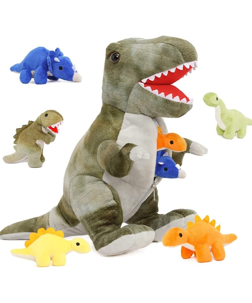 Dinosaur Stuffed Animal Soft Plush T-Rex Zippered Belly Inside with 5 Cute Baby Dinosaur Great Gift Set for Kids 19.6inch $65...