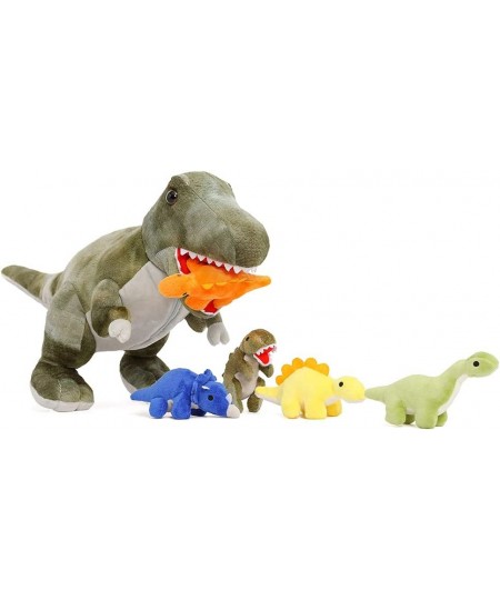 Dinosaur Stuffed Animal Soft Plush T-Rex Zippered Belly Inside with 5 Cute Baby Dinosaur Great Gift Set for Kids 19.6inch $65...