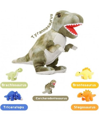 Dinosaur Stuffed Animal Soft Plush T-Rex Zippered Belly Inside with 5 Cute Baby Dinosaur Great Gift Set for Kids 19.6inch $65...