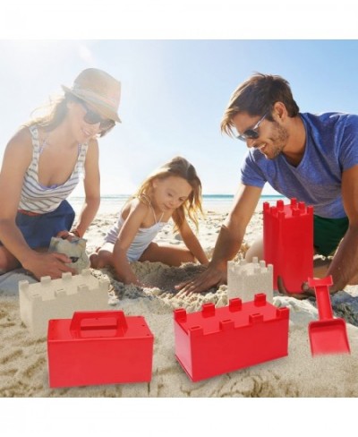 Snow Fort Building Block Snow Brick Maker Sand Castle Mold Beach and Snow Toy Brick Form for Kids Outdoor Winter and Summer F...