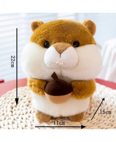 Squirrel Plush Toy Brown Squirrel Stuffed Animal Doll with Hazelnut Soft Adorable Toy Gift Decorative $29.31 - Stuffed Animal...