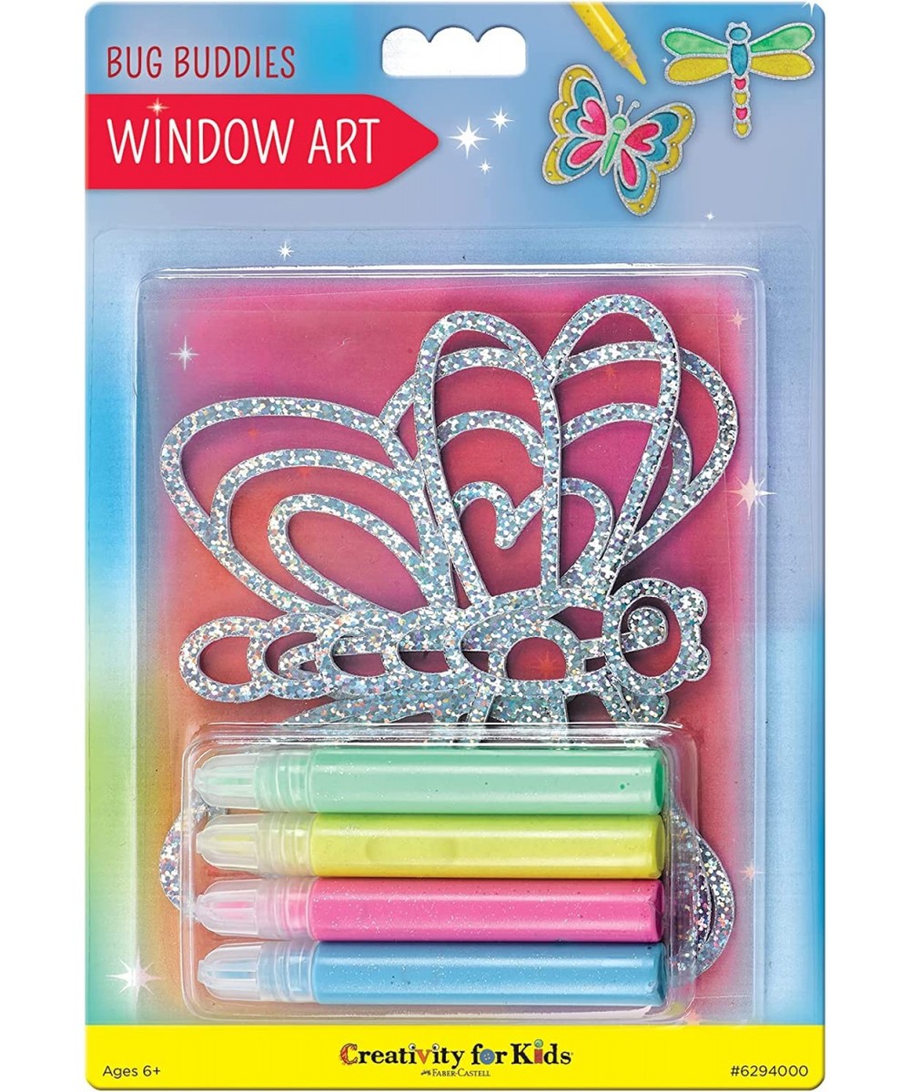 Window Art Bug Buddies - Create Your Own Window Art Suncatcher Kits for Kids Stocking Stuffers for Kids $15.36 - Craft Kits