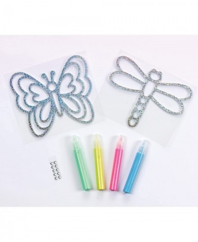 Window Art Bug Buddies - Create Your Own Window Art Suncatcher Kits for Kids Stocking Stuffers for Kids $15.36 - Craft Kits