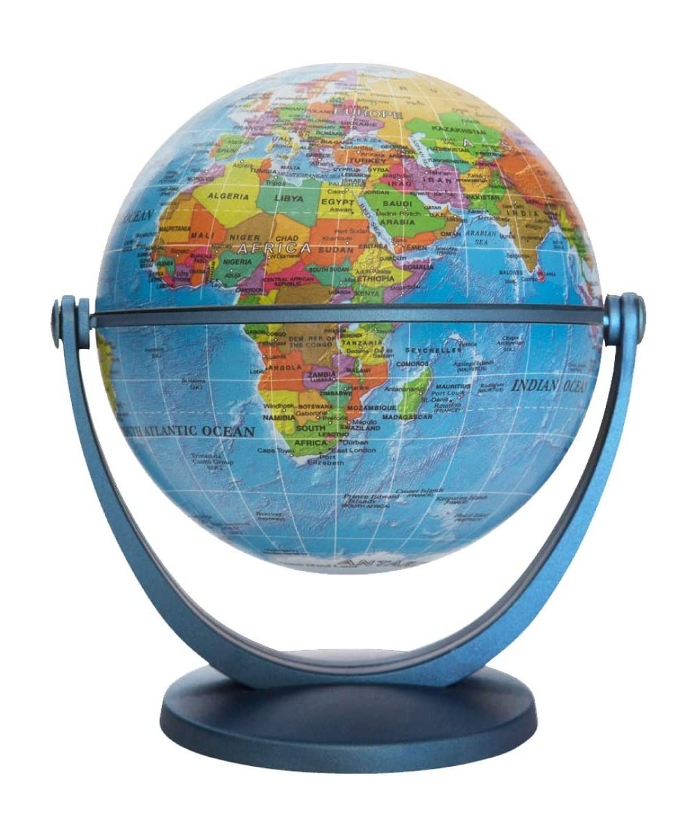 GyroGlobe World Globe 4" Blue Oceans $20.53 - Geographic Globes