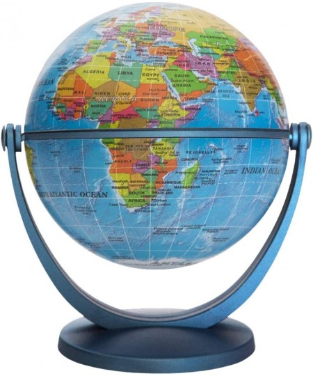 GyroGlobe World Globe 4" Blue Oceans $20.53 - Geographic Globes