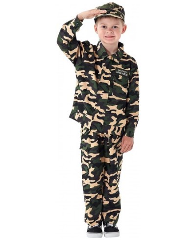 Deluxe Army Clothes Cosplay Costume Soldier Outfits for Kids $32.67 - Kids' Costumes