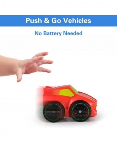 Toddler Mini Transform Robots Pocket Car Toys Set Kids Push Go Rescue Vehicle Playset Boys Hero Figure Modified Bots Collecti...