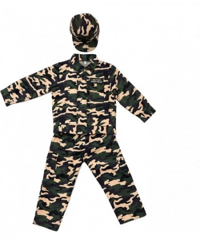 Deluxe Army Clothes Cosplay Costume Soldier Outfits for Kids $32.67 - Kids' Costumes