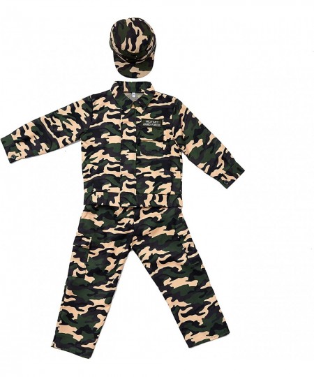 Deluxe Army Clothes Cosplay Costume Soldier Outfits for Kids $32.67 - Kids' Costumes