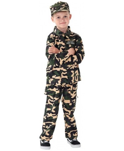 Deluxe Army Clothes Cosplay Costume Soldier Outfits for Kids $32.67 - Kids' Costumes