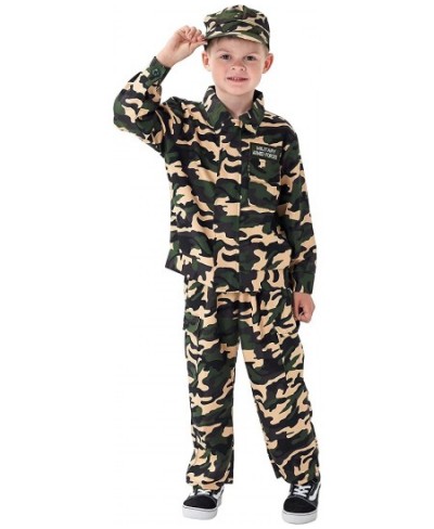 Deluxe Army Clothes Cosplay Costume Soldier Outfits for Kids $32.67 - Kids' Costumes