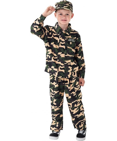 Deluxe Army Clothes Cosplay Costume Soldier Outfits for Kids $32.67 - Kids' Costumes