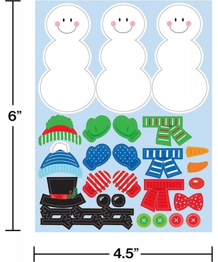 Build A Snowman Stickers 24 ct $26.19 - Kids' Stickers