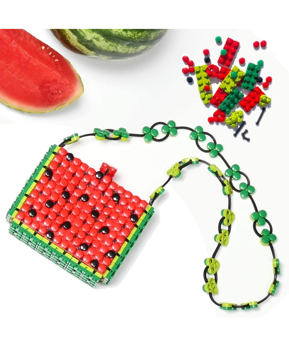 Watermelon Purse Building Kit for Kids 8+ Flexible Construction Toy Kit DIY Fashion STEM Activity $70.95 - Toy Building Sets