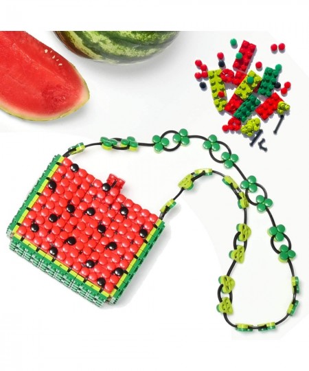 Watermelon Purse Building Kit for Kids 8+ Flexible Construction Toy Kit DIY Fashion STEM Activity $70.95 - Toy Building Sets