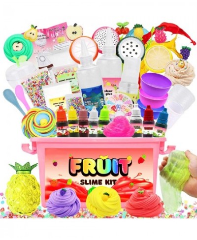 Slime Kit DIY for Kids Girls Butter Slime Fluff Slime Cloud Slime and Foam Slime Making Kits for Childrens 7 8 9 10 11 12 $35...