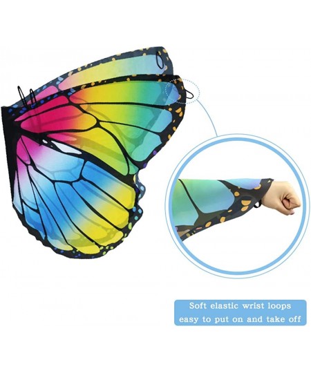 Kids Monarch Butterfly Wings for Littles Girls Halloween Dress Up Costumes for Play Fairy Princess Party Favors $19.22 - Kids...