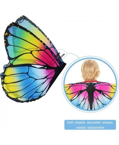 Kids Monarch Butterfly Wings for Littles Girls Halloween Dress Up Costumes for Play Fairy Princess Party Favors $19.22 - Kids...