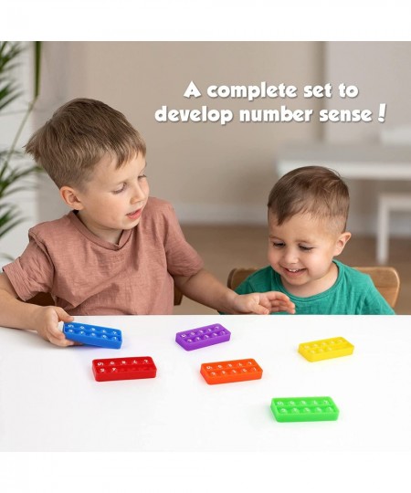 Ten-Frame Pop Board - Math Manipulative for Elementary Math Fidget Sensory Toy Montessori Educational Toy Gift for Kindergart...