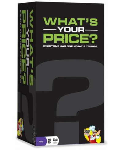 What's Your Price - The Party Game Where Everyone Has a Price. Great Card Game for Family Game Nights or a Party with Friends...