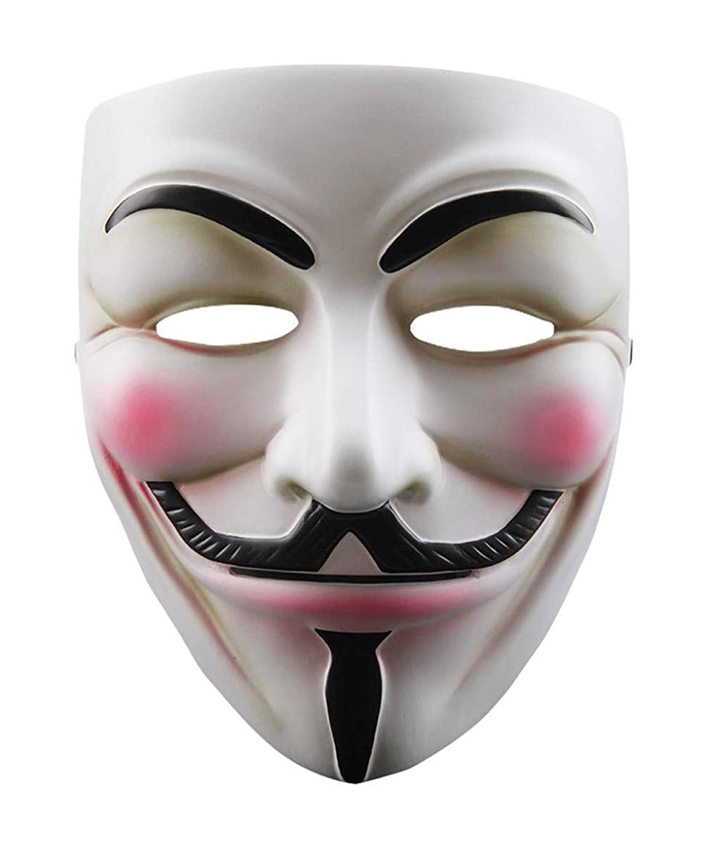 V for Vendetta White Resin Mask Guy Fawkes Anonymous Cosplay Costume Party Masks $58.02 - Kids' Dress-Up Accessories