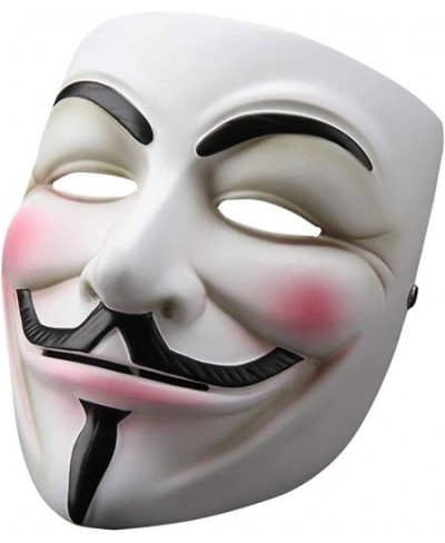 V for Vendetta White Resin Mask Guy Fawkes Anonymous Cosplay Costume Party Masks $58.02 - Kids' Dress-Up Accessories