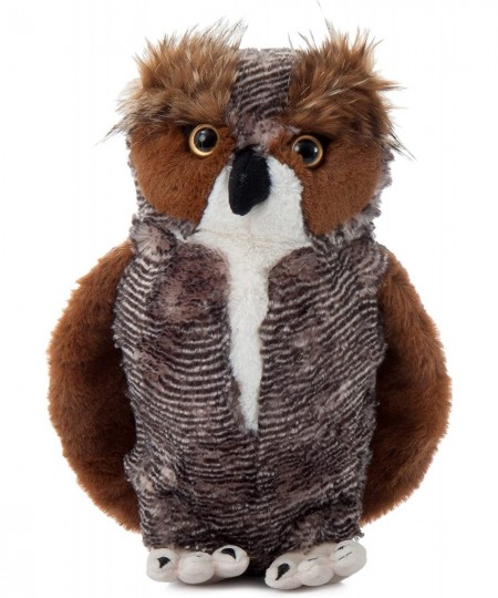 Horned Owl Stuffed Animal Plushie Gifts for Kids Wild Onez Zoo Animals Horned Owl Plush Toy 12 Inches $38.38 - Stuffed Animal...