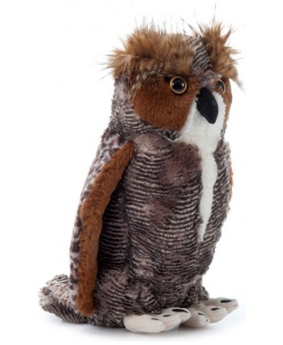 Horned Owl Stuffed Animal Plushie Gifts for Kids Wild Onez Zoo Animals Horned Owl Plush Toy 12 Inches $38.38 - Stuffed Animal...