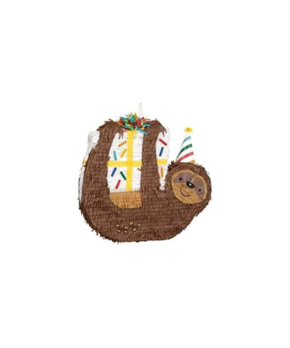 Cardstock Pinata - 18" x 18" | Sloth Shaped | 1 Pc. $44.81 - Piñatas