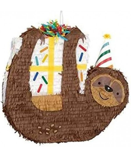 Cardstock Pinata - 18" x 18" | Sloth Shaped | 1 Pc. $44.81 - Piñatas