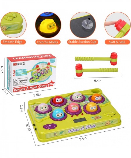 Whack A Mole Game for Toddlers Music Toys for 2 3 4 Year Old Boys and Girls Early Developmental Interactive Pound a Mole Game...