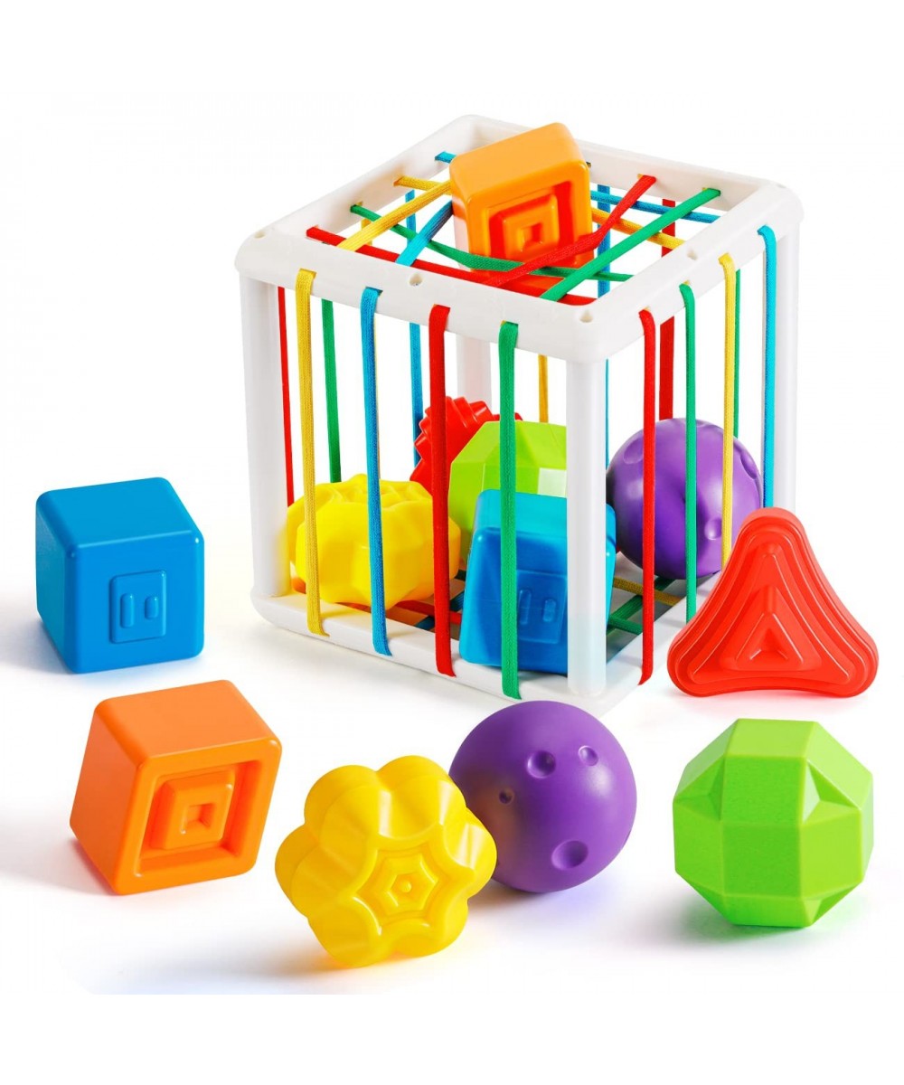 Montessori Sensory Toys Colorful Textured Balls Activity Cube Fine Motor Skills Baby Toys Newborn Christmas Gift for Infants ...