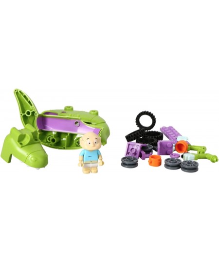 Nickelodeon - Rugrats - Snap & Switch Construction Set - Reptar Wagon with Tommy Pickles Figure - 35 Pieces $24.46 - Toy Buil...